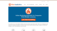 Desktop Screenshot of flintanalytics.com